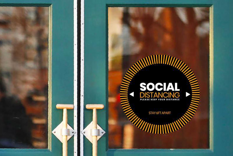 Social Distancing - Window Films