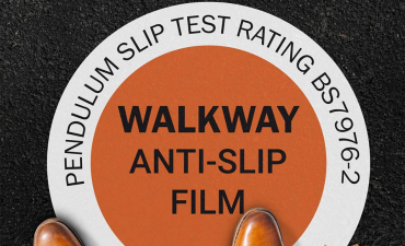 Walkway 2 in 1 Anti-Slip R12 Outdoor Film